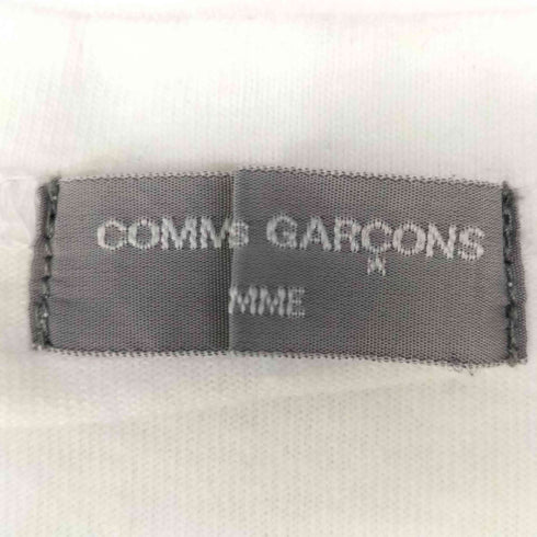 コムデギャルソンオム COMME des GARCONS HOMME AD2001 銀タグ 田中オム レイヤード カットデザイン S/S Tシャツ メンズ