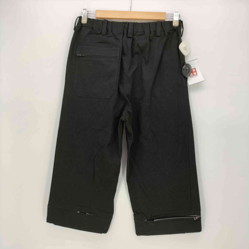 ヨウジヤマモトプールオム Yohji Yamamoto POUR HOMME 99SS Archive ヘムジップ クロップド コットン パンツ メンズ JPN:M