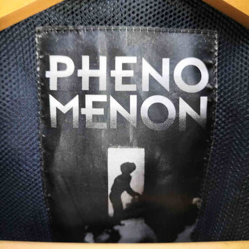 フェノメノン PHENOMENON 裏地クラゲ柄メッシュ 幾何学 フランネル マウンテンパーカー ジャケット メンズ import:XL