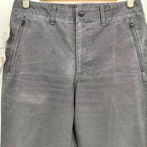 バーニーズニューヨーク BARNEYS NEWYORK INTERNATIONAL COLLECTION リップストップ テーパード パンツ メンズ JPN:XL