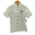 フランクリンマーシャル FRANKLIN&MARSHALL ロゴワッペン S/S ワークシャツ メンズ import:M