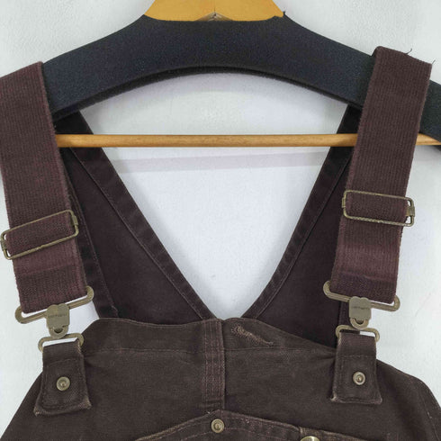 カーハート Carhartt ダック地 ダブルニー オーバーオール メンズ 38×30