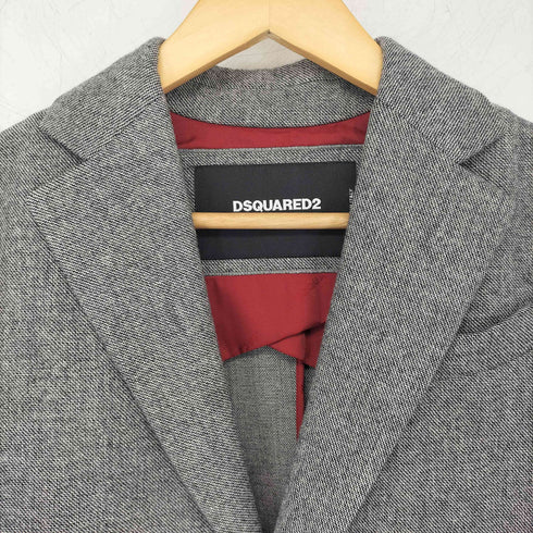 ディースクエアード DSQUARED2 イタリア製 ウールチェスターコート レディース EUR:38
