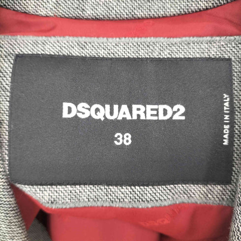 ディースクエアード DSQUARED2 イタリア製 ウールチェスターコート レディース EUR:38
