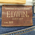 エドウィン EDWIN 50313 ストレートデニムパンツ メンズ US:32-33