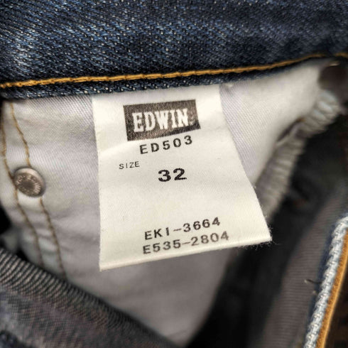 エドウィン EDWIN 503 レギュラー ストレート デニム パンツ メンズ US:32-33