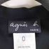 アニエスベー agnes b. PARIS L/S オープンカラーロングシャツ レディース JPN:0