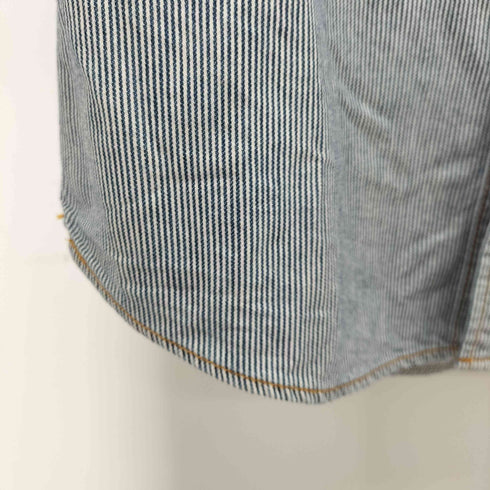 ギャップ Gap 00S L/S ヒッコリーウエスタンシャツ メンズ import:S