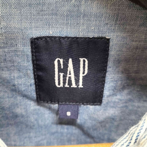 ギャップ Gap 00S L/S ヒッコリーウエスタンシャツ メンズ import:S