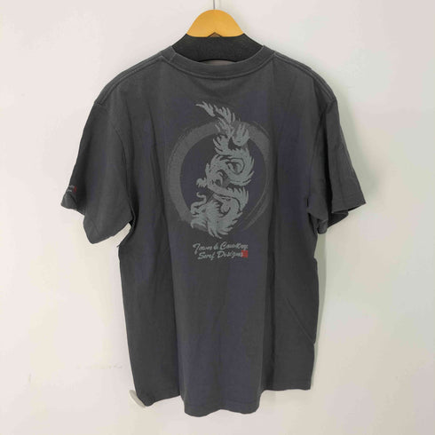 t&c surf designs 両面ドラゴンプリント S/S Tシャツ メンズ import:L