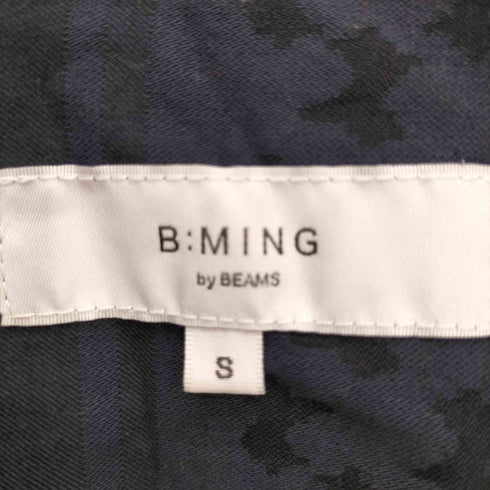ビーミングバイビームス B:MING by BEAMS 22SS アフガン柄 オープンカラー シャツ メンズ JPN:S