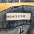 フリークスストア FREAKS STORE 25ss ワイドシルエット ツイステッド カーブデニムパンツ メンズ JPN:M