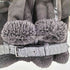 ザラ ZARA フェイクムートン ダブルライダース ジャケット レディース import:XS