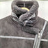 ザラ ZARA フェイクムートン ダブルライダース ジャケット レディース import:XS
