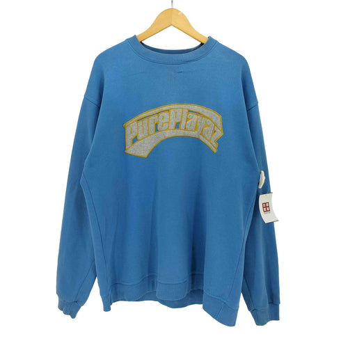 PURE PLAYAZ 90-00S ロゴ刺繍 スウェット メンズ import:XXL