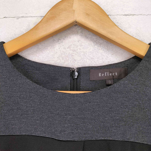 リフレクト Reflect バイカラー ボンディングワンピース レディース 9