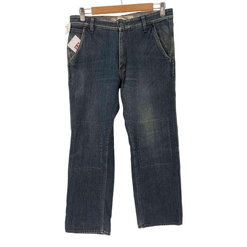 ギャップ Gap 90-00S INDUSTRIAL フロントデザインデニムパンツ メンズ 33/30