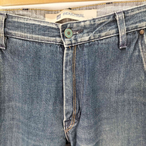 ギャップ Gap 90-00S INDUSTRIAL フロントデザインデニムパンツ メンズ 33/30