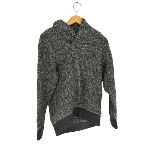 ベルナベウ BERNABEU ショールカラー プルオーバーニット メンズ US:38