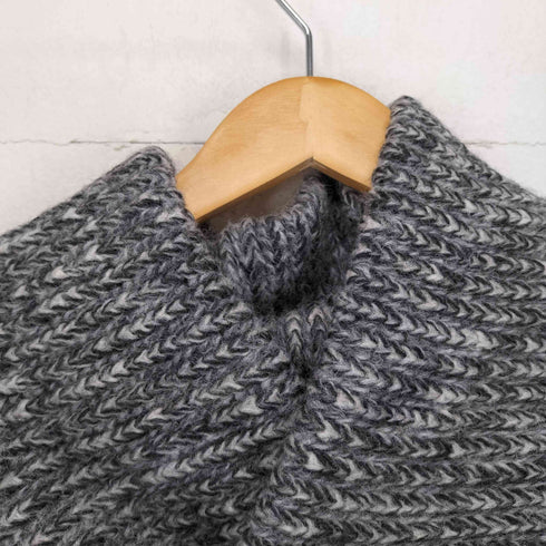 ベルナベウ BERNABEU ショールカラー プルオーバーニット メンズ US:38