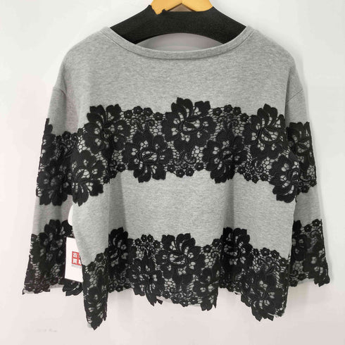 グレースコンチネンタル GRACE CONTINENTAL 花刺繍 スウェット レディース 36