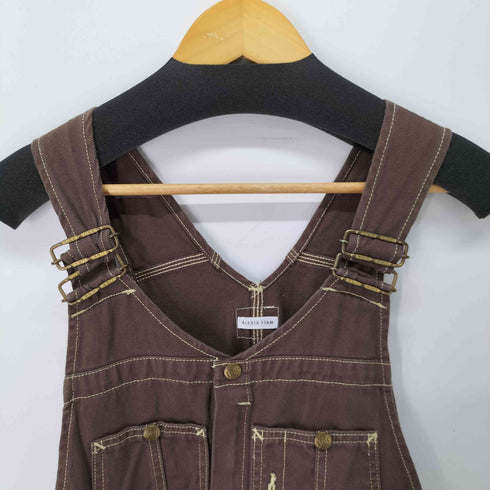 リー Lee Whizit OVERALL Brown レディース M