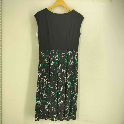 タルボット TALBOTS ノースリーブ 切替タック ワンピース レディース import:M