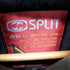 SPLIT デザイン中綿ベスト メンズ import:S
