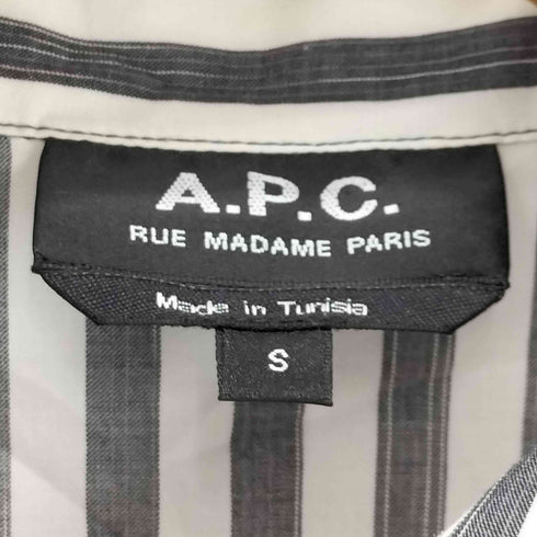 アーペーセー A.P.C. L/S ストライプシャツ メンズ import:S