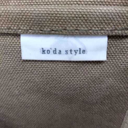 ko'da-style キャンバスショルダーバッグ メンズ