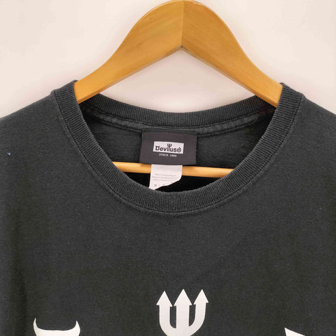 デビルユース Deviluse ロゴプリントTシャツ メンズ JPN:M