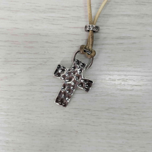 SV925 十字架 シルバーネックレス メンズ