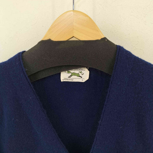 ジェーシーペニー JC Penney 80S FOXロゴ カーディガン メンズ import:L
