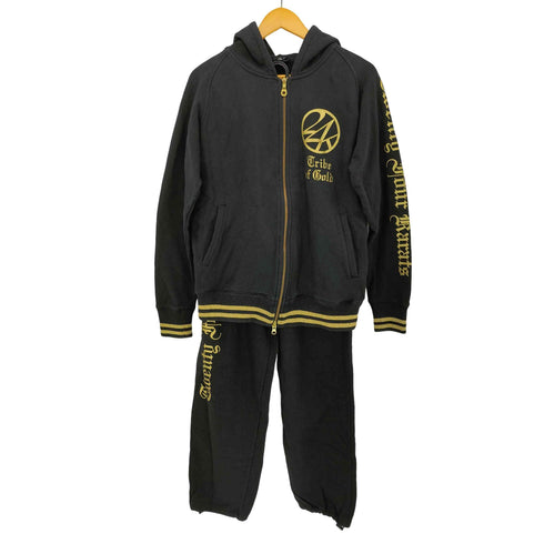 トゥエンティーフォーカラッツ 24karats バックロゴプリント スウェットセットアップ メンズ L