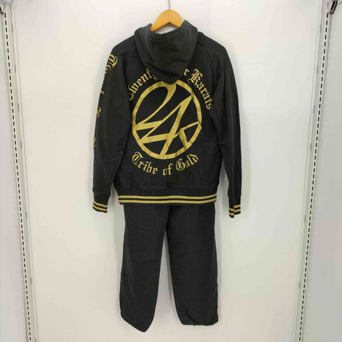 トゥエンティーフォーカラッツ 24karats バックロゴプリント スウェットセットアップ メンズ L
