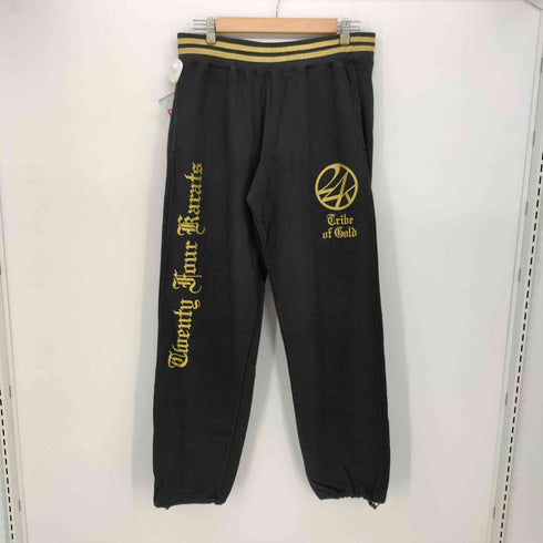 トゥエンティーフォーカラッツ 24karats バックロゴプリント スウェットセットアップ メンズ L