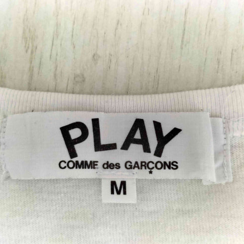 プレイコムデギャルソン PLAY COMME des GARCONS AD2022/3 ブラックハートワッペンTシャツ レディース JPN:M