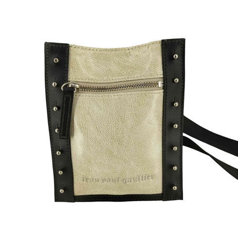 ジャンポールゴルチエ Jean Paul GAULTIER レザーショルダーバック スタッズ メンズ