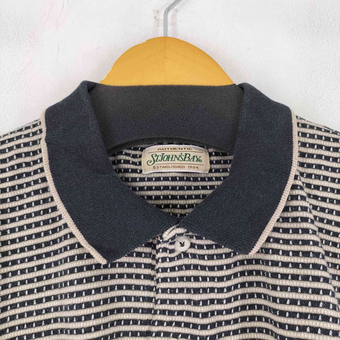 セントジョンズベイ STJOHNS BAY 総柄 S/S ポロシャツ メンズ JPN:XL