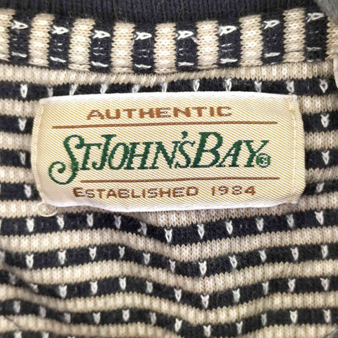 セントジョンズベイ STJOHNS BAY 総柄 S/S ポロシャツ メンズ JPN:XL