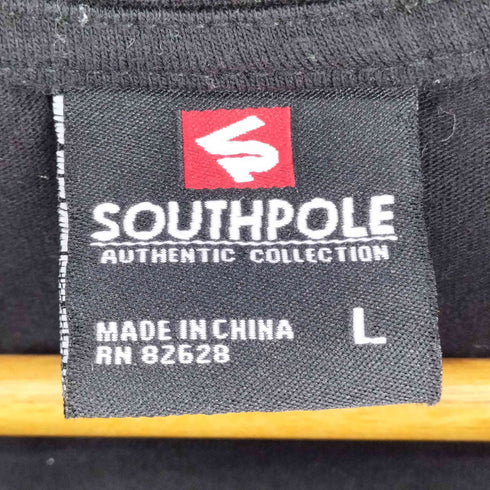 サウスポール SOUTHPOLE 90-00S フロントプリント S/S Tシャツ メンズ JPN:L