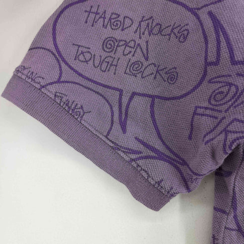 ステューシー Stussy グラフィック S/S ポロシャツ 吹き出し メンズ import:L