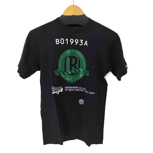 アベイシングエイプ A BATHING APE S/S 両面プリント Tシャツ レディース JPN:XS