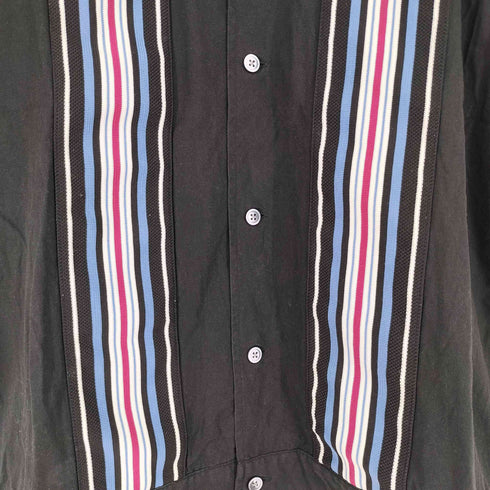 ステューシー Stussy Striped Knit Panel Shirt メンズ import:M