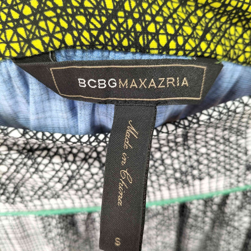 ビーシービージーマックスアズリア BCBG MAXAZRIA S/S 総柄トップス レディース