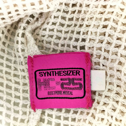 SYNTHESIZER HC-25 ELECTRONIC MUSICAL ヘンタイワークス 網シャツ メッシュプルオーバー メンズ XL