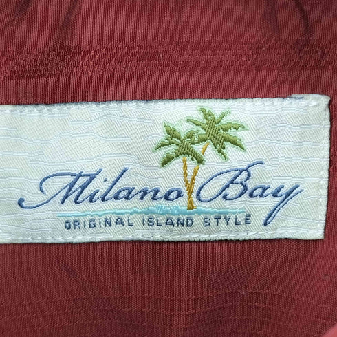 Milano Bay ストライプ S/S シャツ メンズ JPN:L