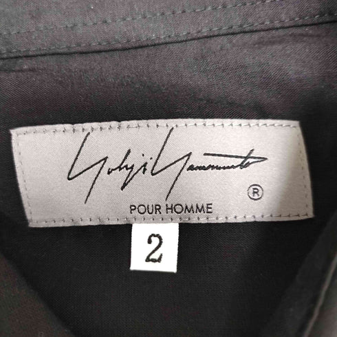 ヨウジヤマモトプールオム Yohji Yamamoto POUR HOMME 24AW WHITE FLOWER PRINT ALOHA SHIRT ホワイト フラワー プリント アロハ シャツ メンズ JPN:2