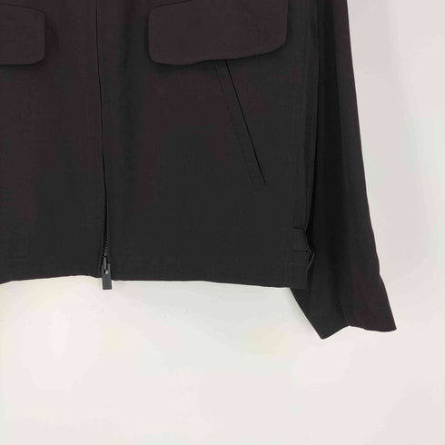 ヨウジヤマモトプールオム Yohji Yamamoto POUR HOMME 25SS トリアセテート タキシード 花柄 プリント ジップアップ ジャケット ブルゾン メンズ JPN:2