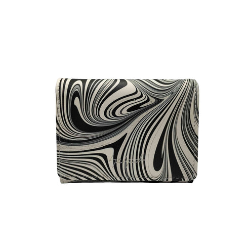 ディスコードヨウジヤマモト discord Yohji Yamamoto 25SS COMPACT MARBLE PATTERN WALLET コンパクト マーブル パターン ウォレット メンズ